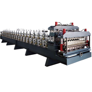 Double Layer Corrugated Roofing Sheet Tile Roll Forming Machine
