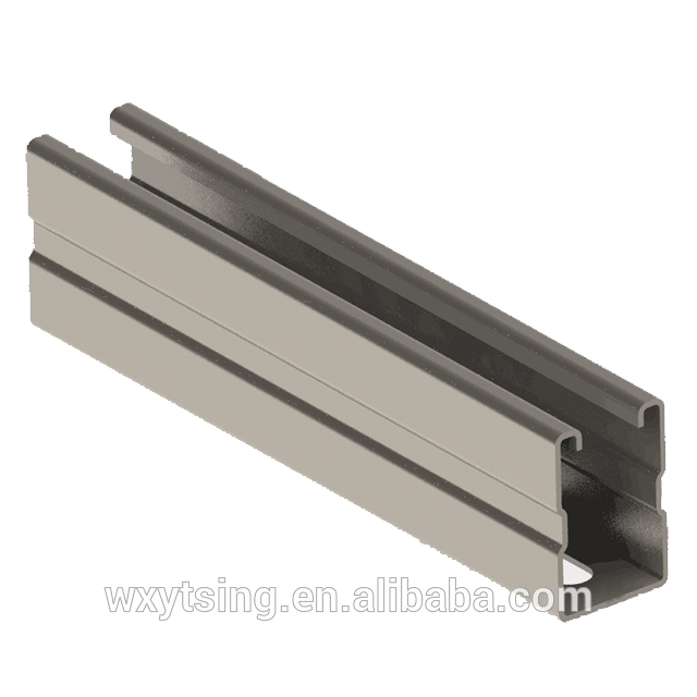 Anti-Seismic Bracing System Q235 Slotted C Steel C Purlin