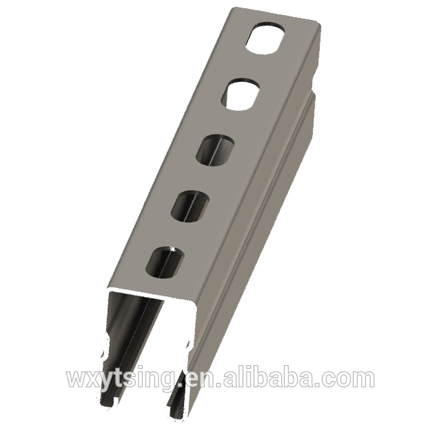 YD-MP-2062 41X62MM Anti-Seismic Bracing System Iron Anti Corrosion C Strut C Channel