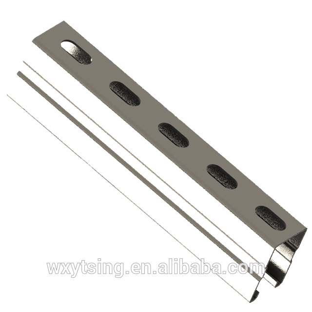 YD-MP-2017 41X52MM Anti-Seismic Bracing System Galvanized Perforated C Steel C Purlin