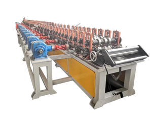 High Precision Elevator Guide Rail Cold Roll Forming Equipment With Punching Holes 