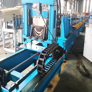 OLUK Gutter Roll Forming Machine With Punching Holes Full Auto Operation Water Pipes for Agricultural Irrigation