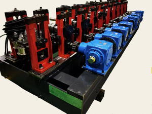 Automatic Galvanized/Aluminium/Stainless Steel C Purlin Roll Forming Machine