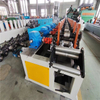 Customized C Shape Roll Forming Machine With Active Punching Die Punching Holes Distance Tolerance +-0.1mm-+-0.08mm Fully Automatical PLC Control 